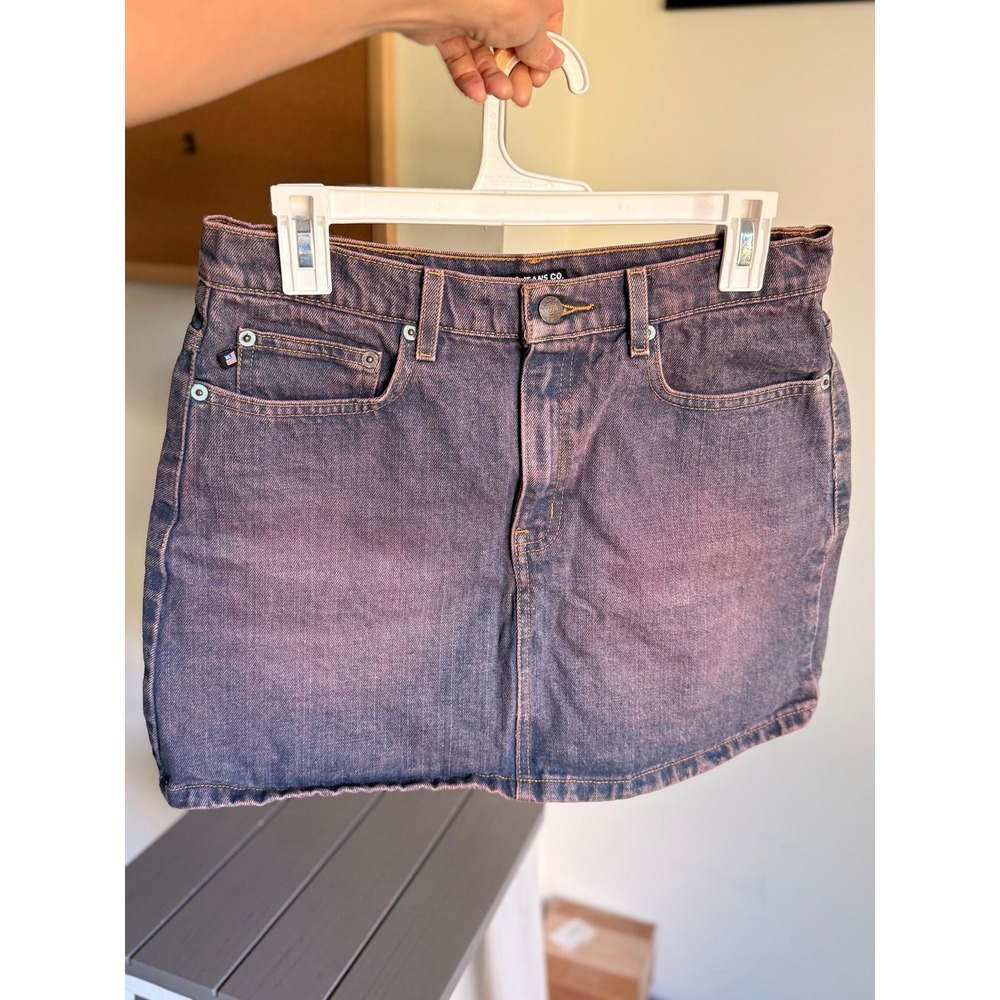 Polo‎ Jeans Co. Ralph Lauren mini Jean Skirt womens size 8